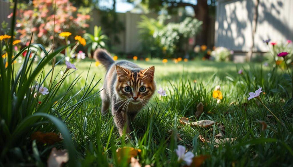 indoor cat facing outdoor survival challenges