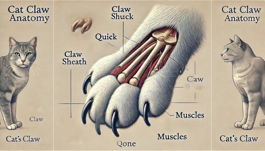 An_educational_illustration_of_a_cat_claw_anatomy