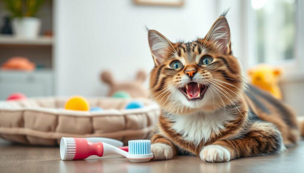 Cat dental disease prevention