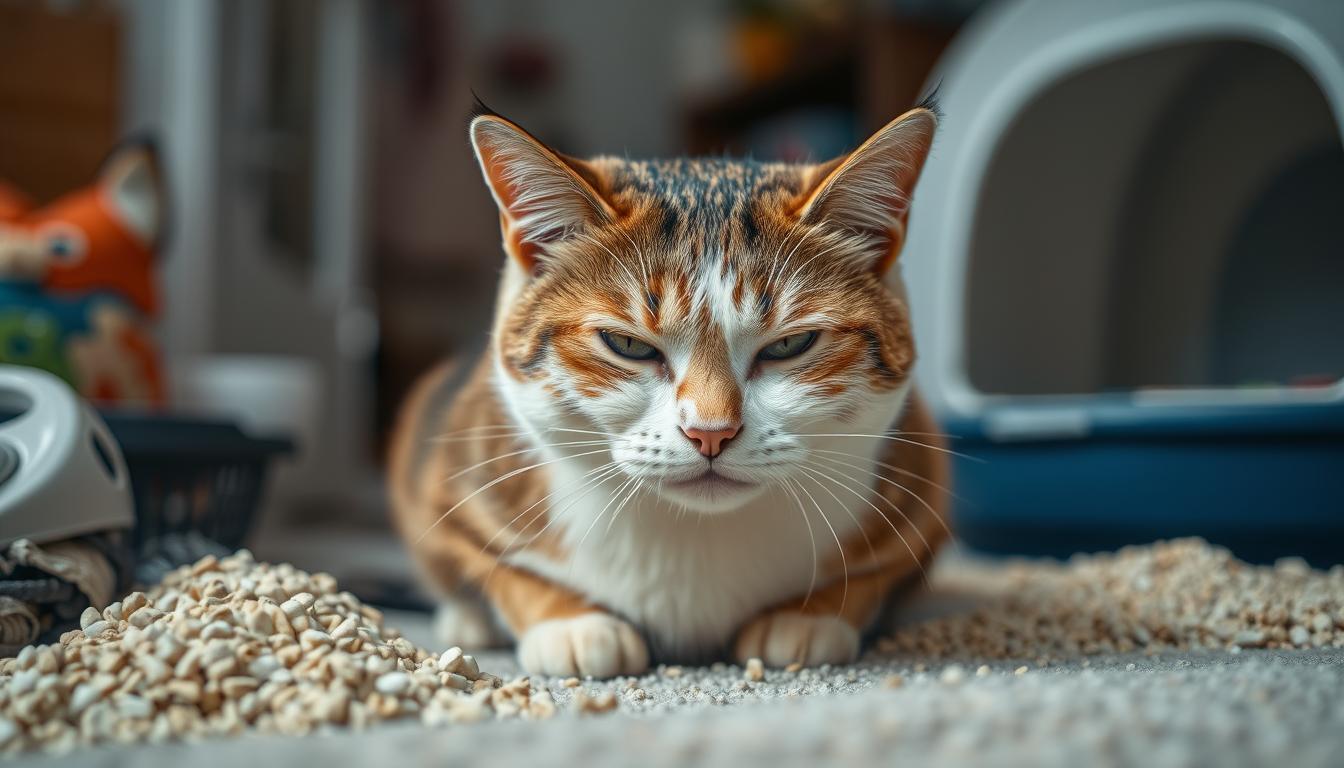 can cat litter cause uti