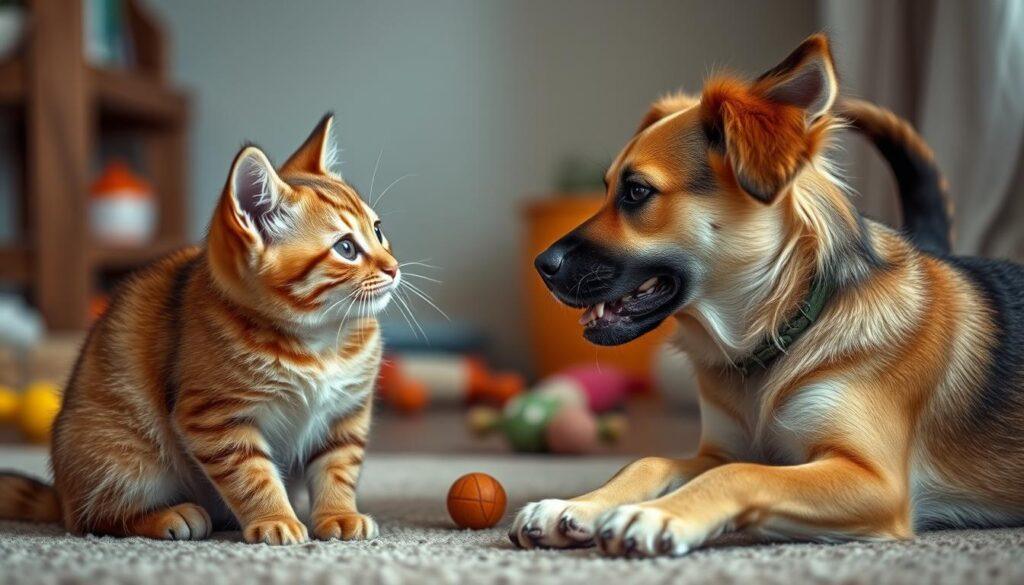 cat and dog communication styles