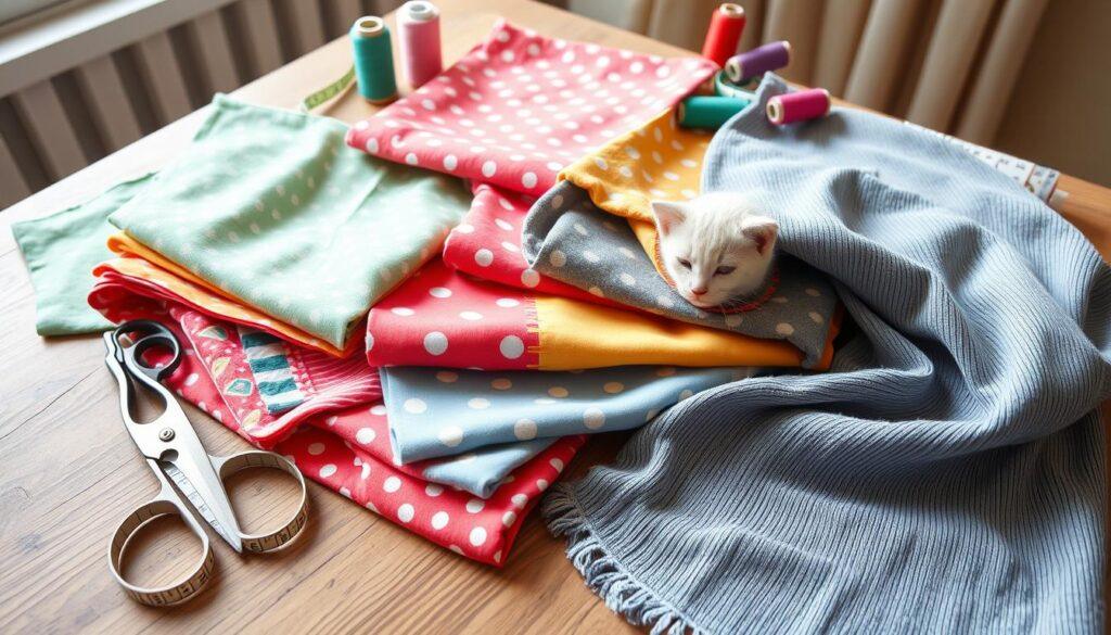 cat clothing materials