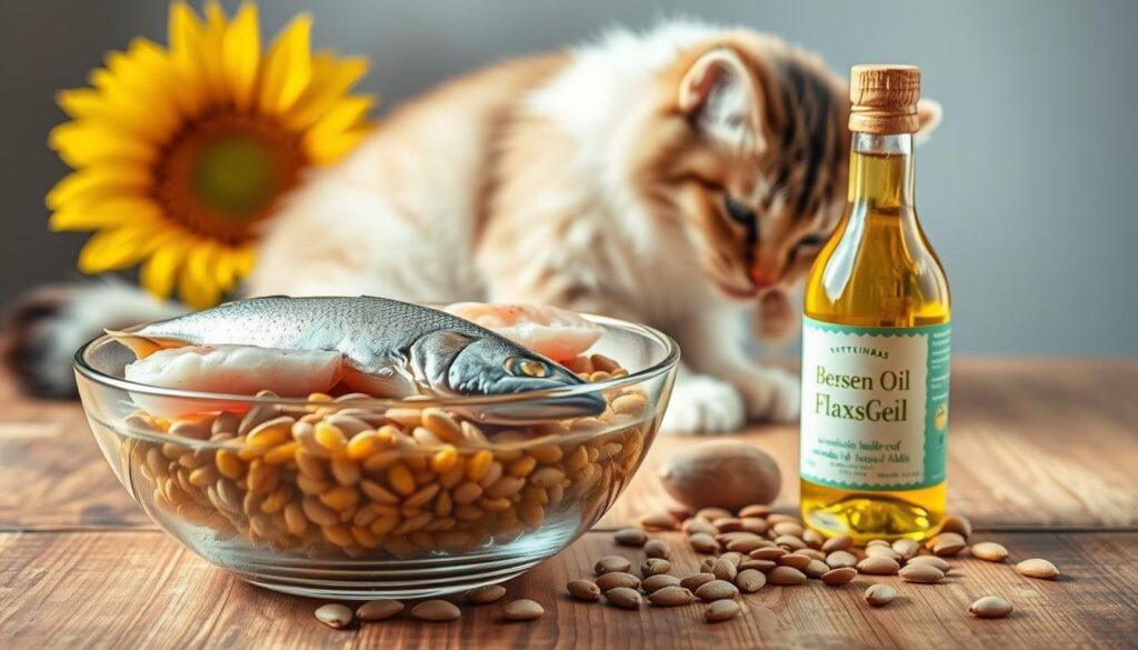 omega fatty acids for cat fur