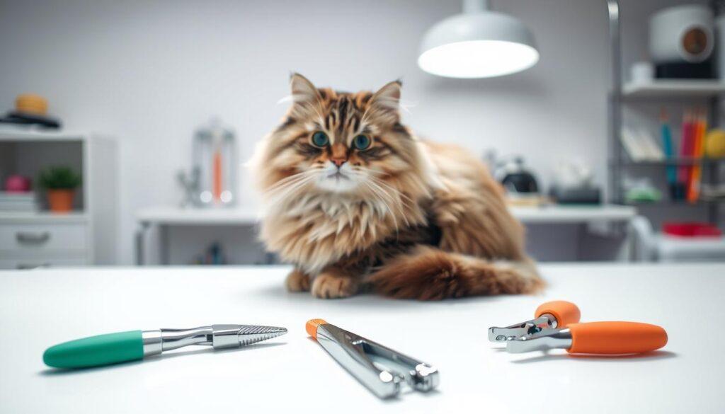 proper cat nail trimming