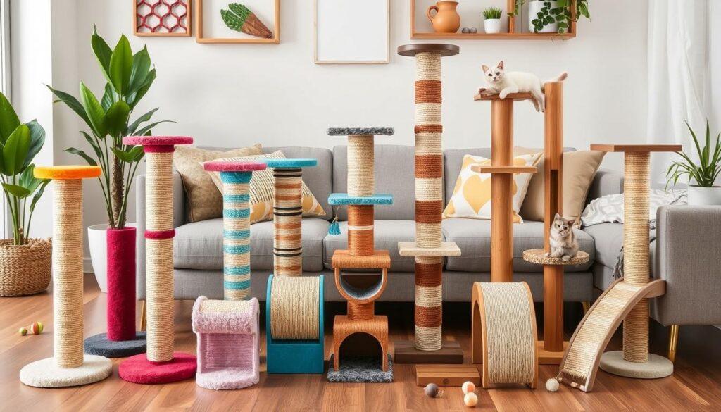 cat scratching posts