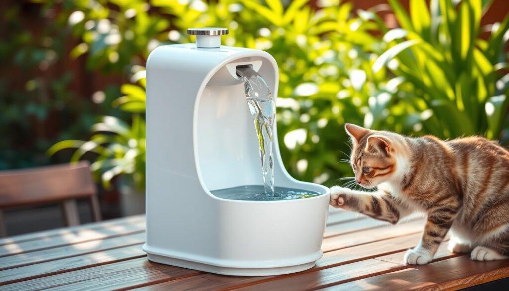 portable cat fountain