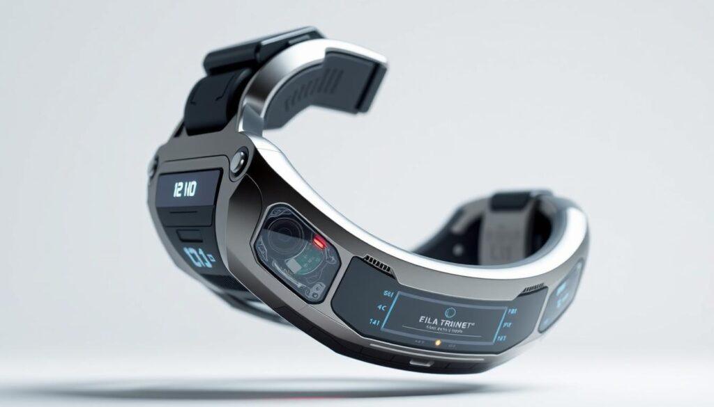 A high-tech feline training collar levitates, its sleek metallic exterior gleaming under studio lighting. Intricate circuitry and sensors are visible through transparent panels, offering a glimpse into the collar's advanced features. In the foreground, the collar is presented against a minimalist backdrop, allowing the technology to be the focal point. The overall atmosphere conveys a sense of sophisticated innovation, hinting at the collar's potential to safely and effectively train cats through modern electronic methods. A high-tech feline training collar levitates, its sleek metallic exterior gleaming under studio lighting. Intricate circuitry and sensors are visible through transparent panels, offering a glimpse into the collar's advanced features. In the foreground, the collar is presented against a minimalist backdrop, allowing the technology to be the focal point. The overall atmosphere conveys a sense of sophisticated innovation, hinting at the collar's potential to safely and effectively train cats through modern electronic methods.