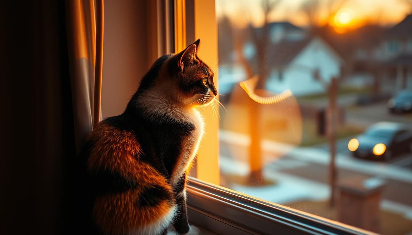 my cat ran away and came back different