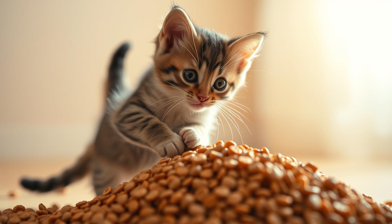 what happens if a kitten eats cat food
